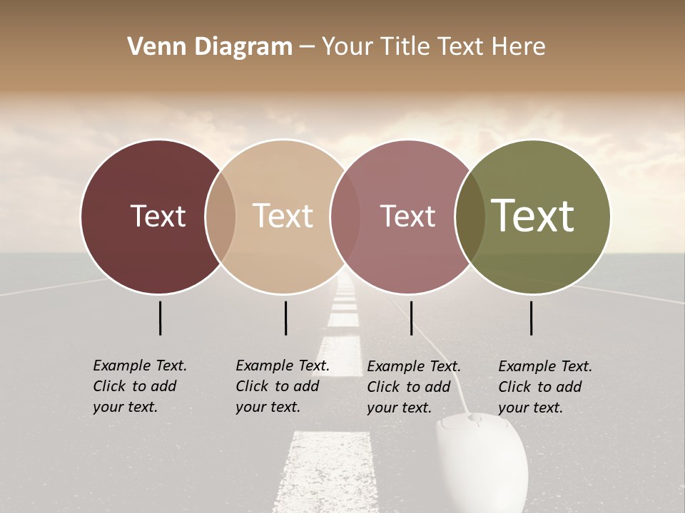 Progress Way Internet PowerPoint Template