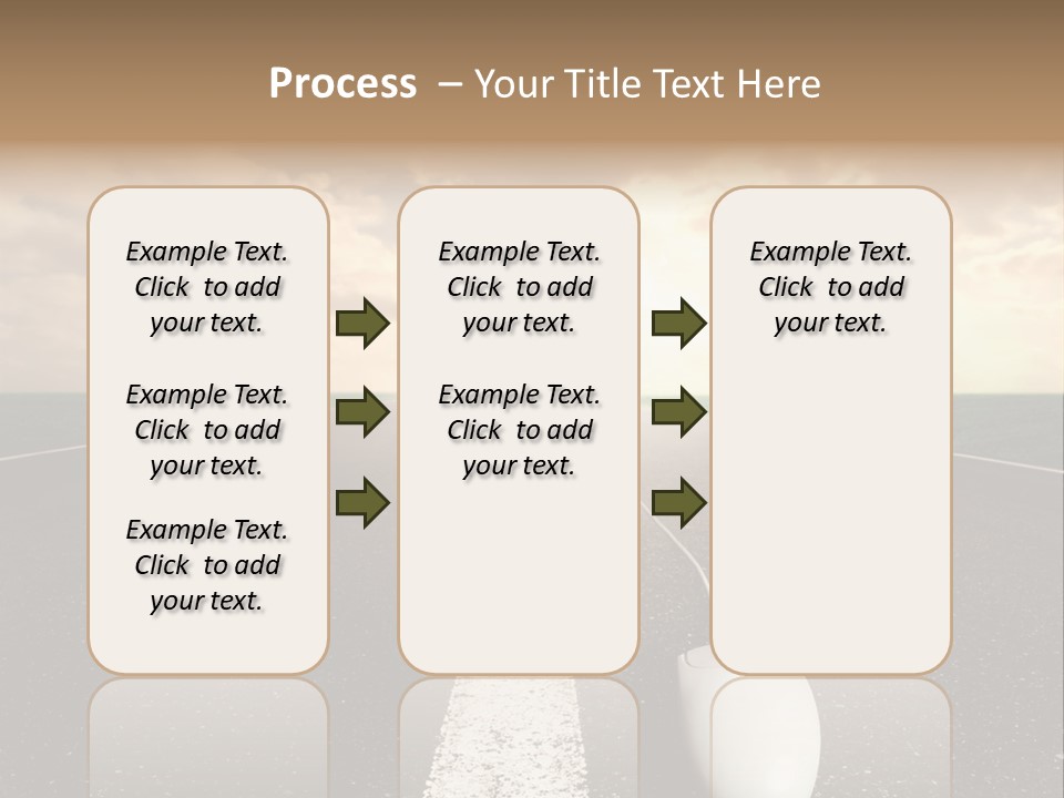 Progress Way Internet PowerPoint Template