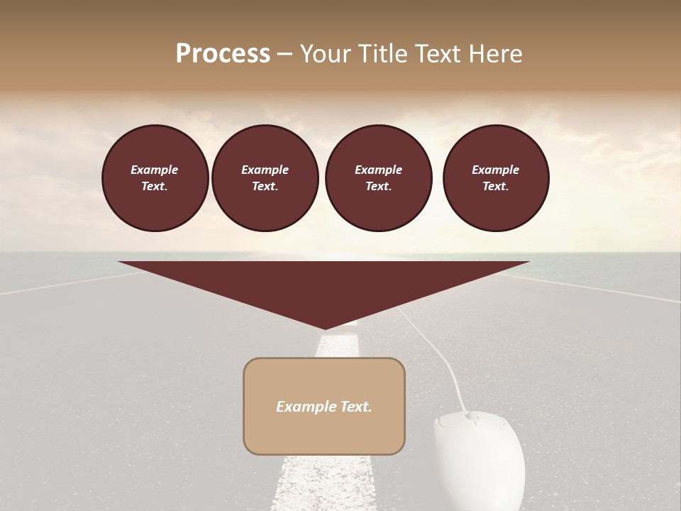 Progress Way Internet PowerPoint Template