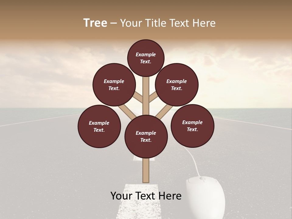 Progress Way Internet PowerPoint Template