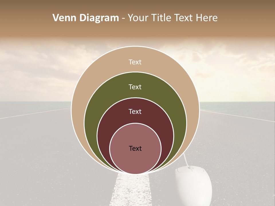 Progress Way Internet PowerPoint Template