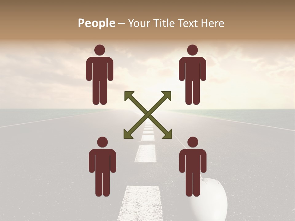 Progress Way Internet PowerPoint Template