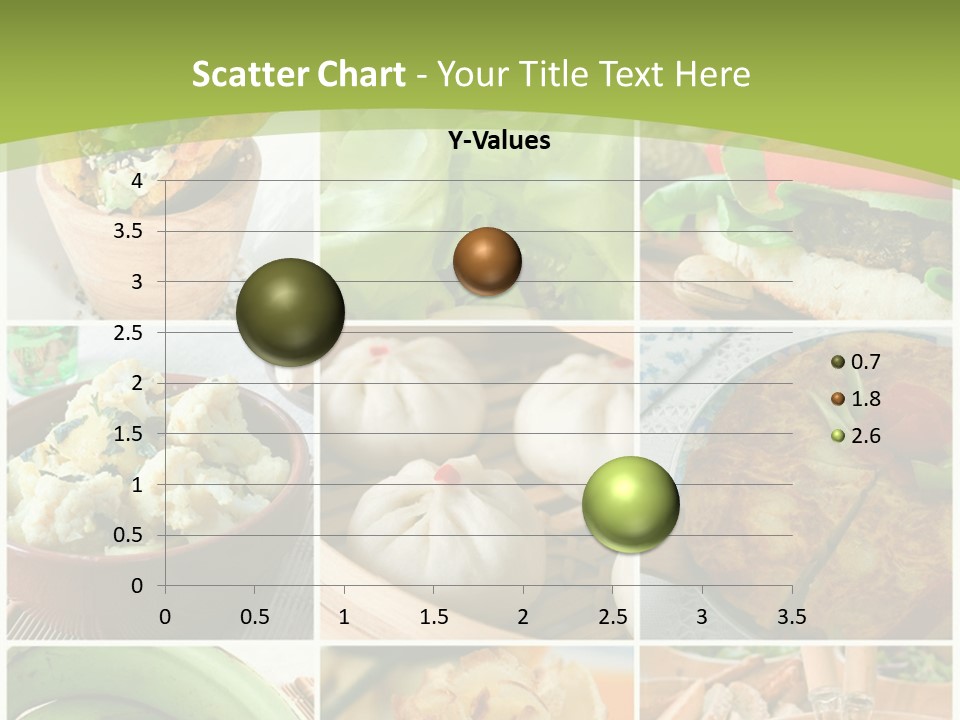 Green Pepper Food PowerPoint Template