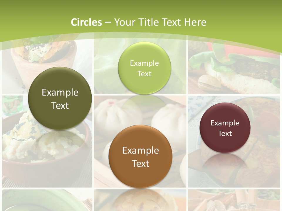 Green Pepper Food PowerPoint Template