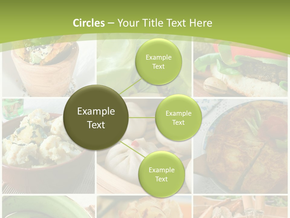 Green Pepper Food PowerPoint Template