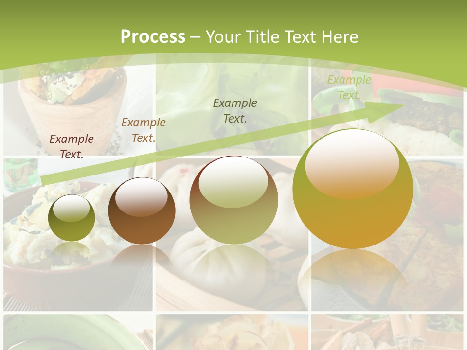 Green Pepper Food PowerPoint Template