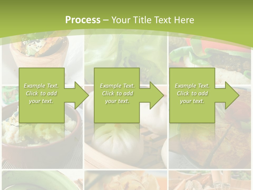 Green Pepper Food PowerPoint Template