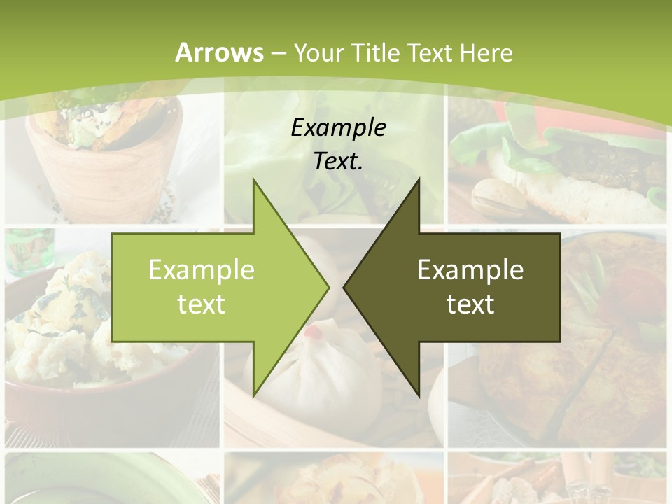 Green Pepper Food PowerPoint Template