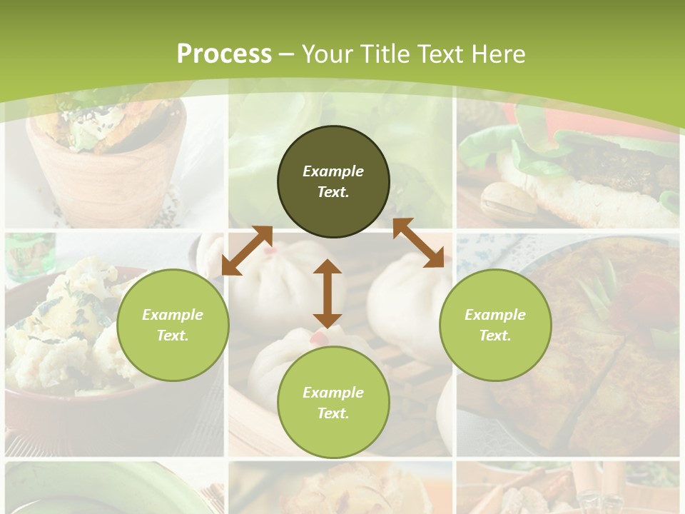 Green Pepper Food PowerPoint Template