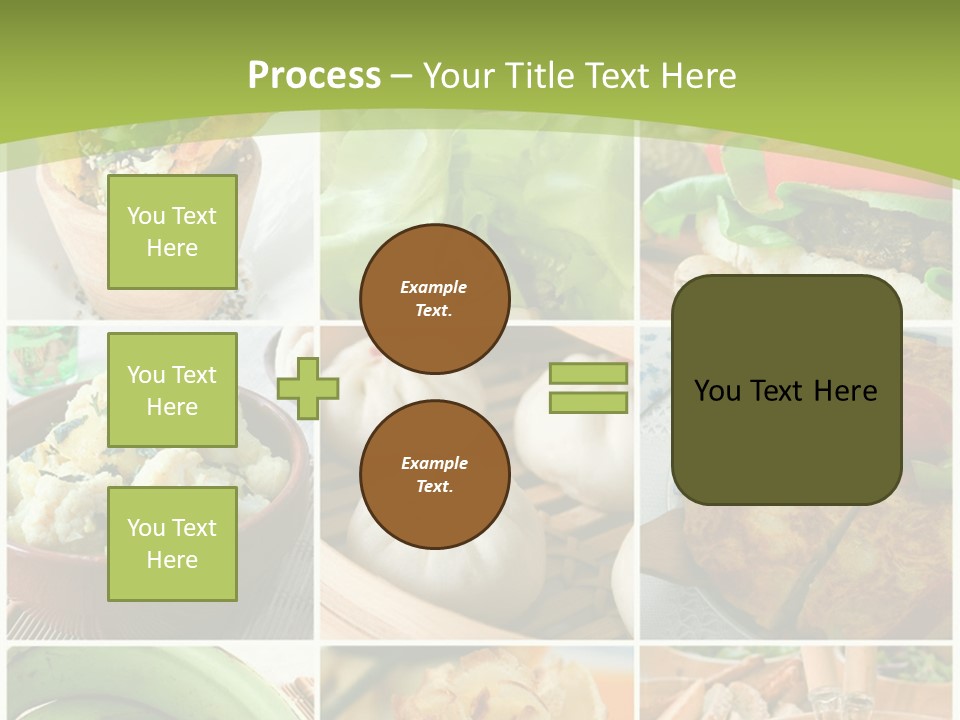 Green Pepper Food PowerPoint Template