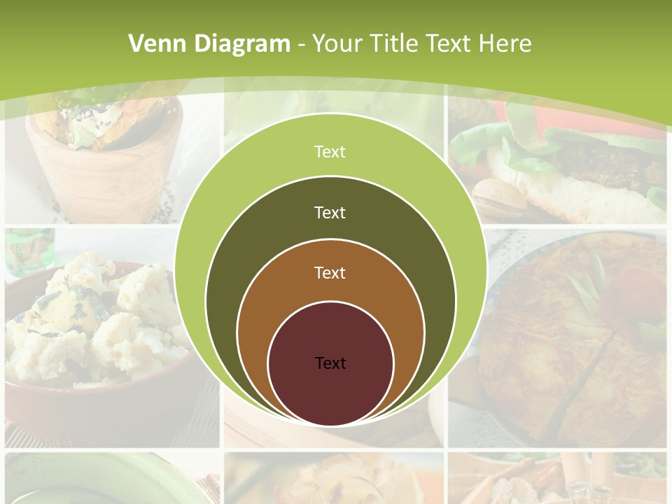 Green Pepper Food PowerPoint Template
