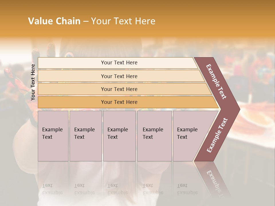 Space Cheerful Preschooler PowerPoint Template