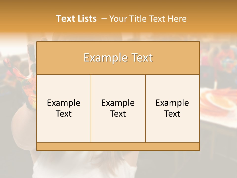 Space Cheerful Preschooler PowerPoint Template