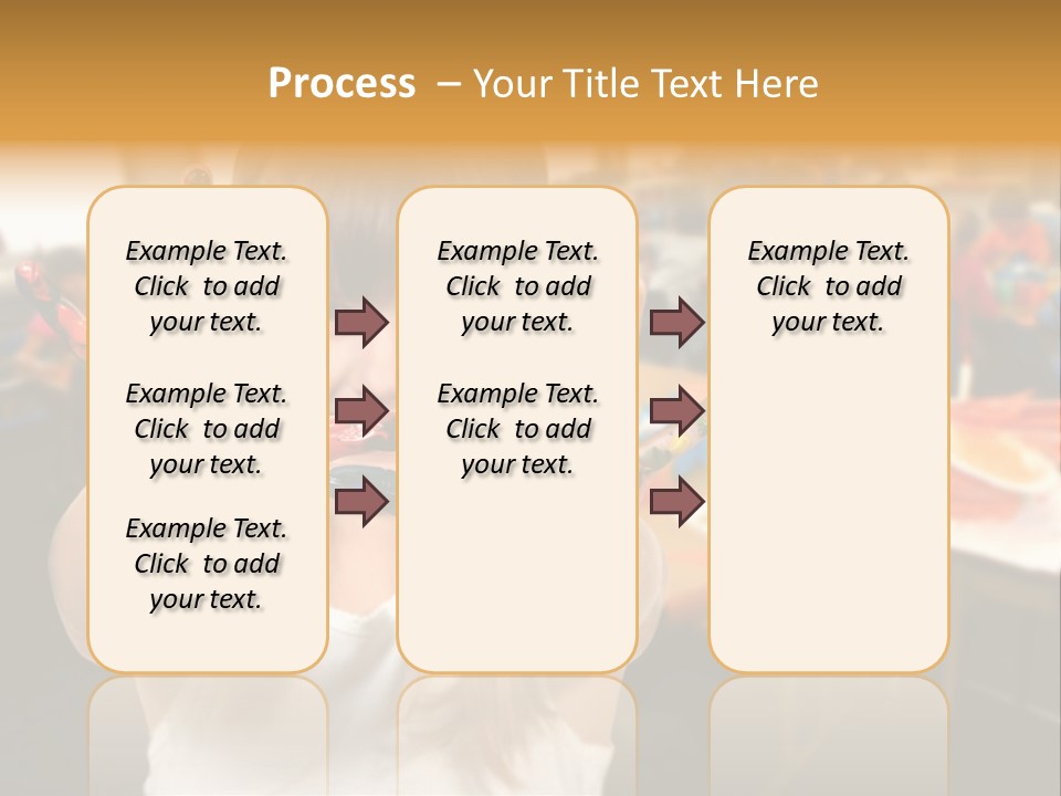 Space Cheerful Preschooler PowerPoint Template
