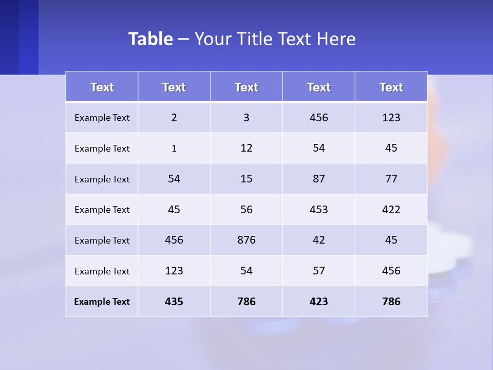Tablets Prevention Dosage PowerPoint Template