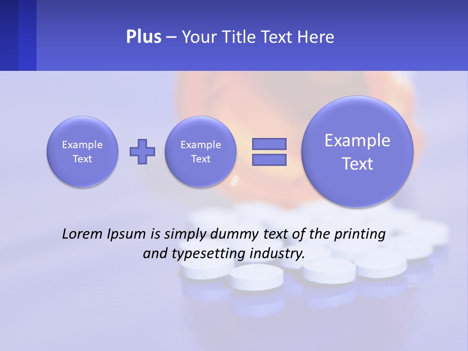 Tablets Prevention Dosage PowerPoint Template