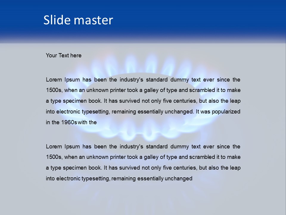 Fuel Costly Energy PowerPoint Template