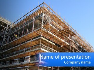 Commercial Block Ladder PowerPoint Template
