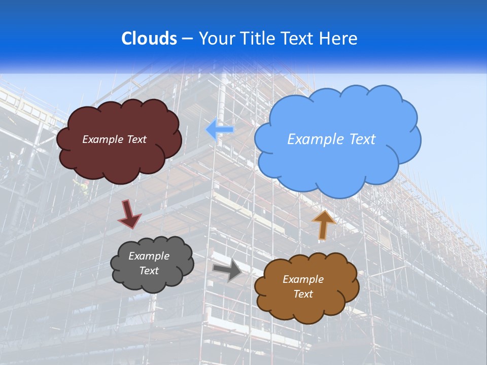 Commercial Block Ladder PowerPoint Template