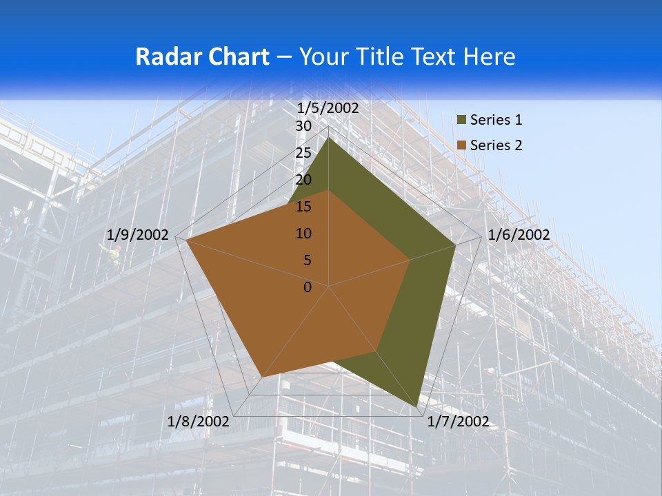 Commercial Block Ladder PowerPoint Template