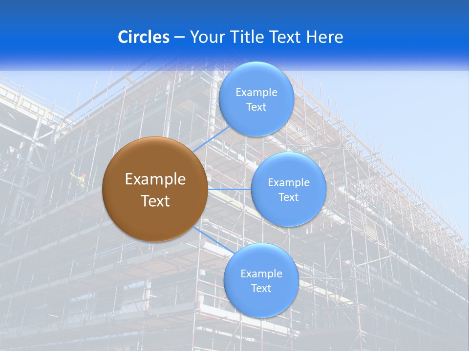 Commercial Block Ladder PowerPoint Template
