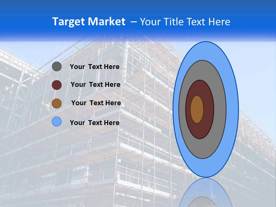 Commercial Block Ladder PowerPoint Template
