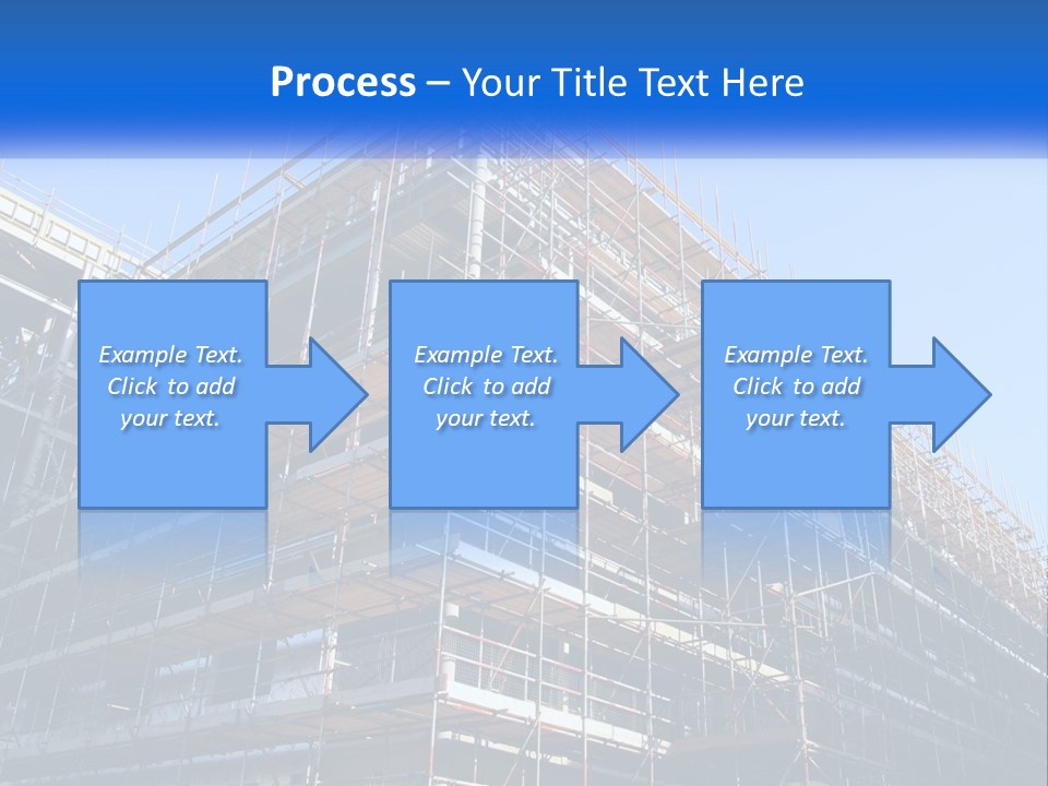 Commercial Block Ladder PowerPoint Template