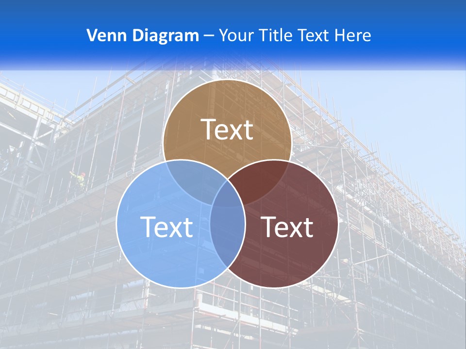 Commercial Block Ladder PowerPoint Template