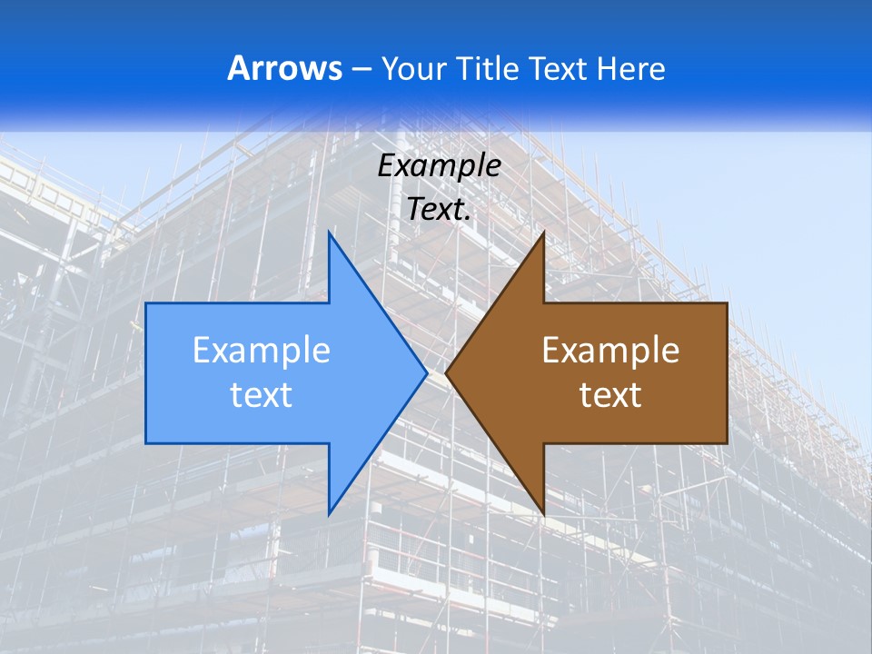 Commercial Block Ladder PowerPoint Template