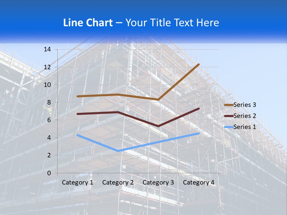Commercial Block Ladder PowerPoint Template