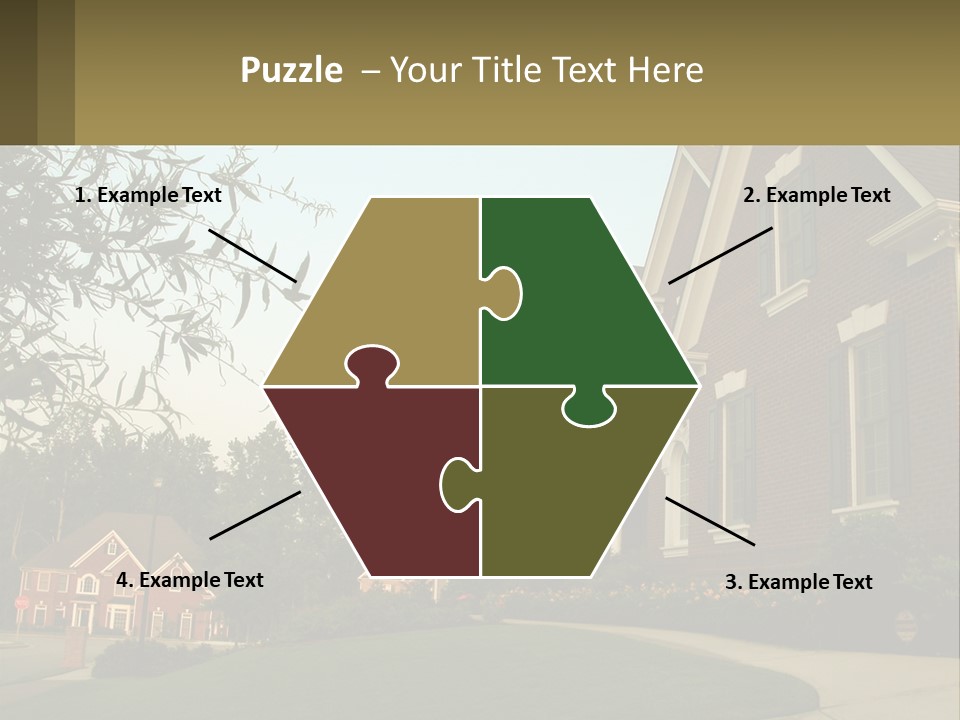 Mansion Property Residential PowerPoint Template