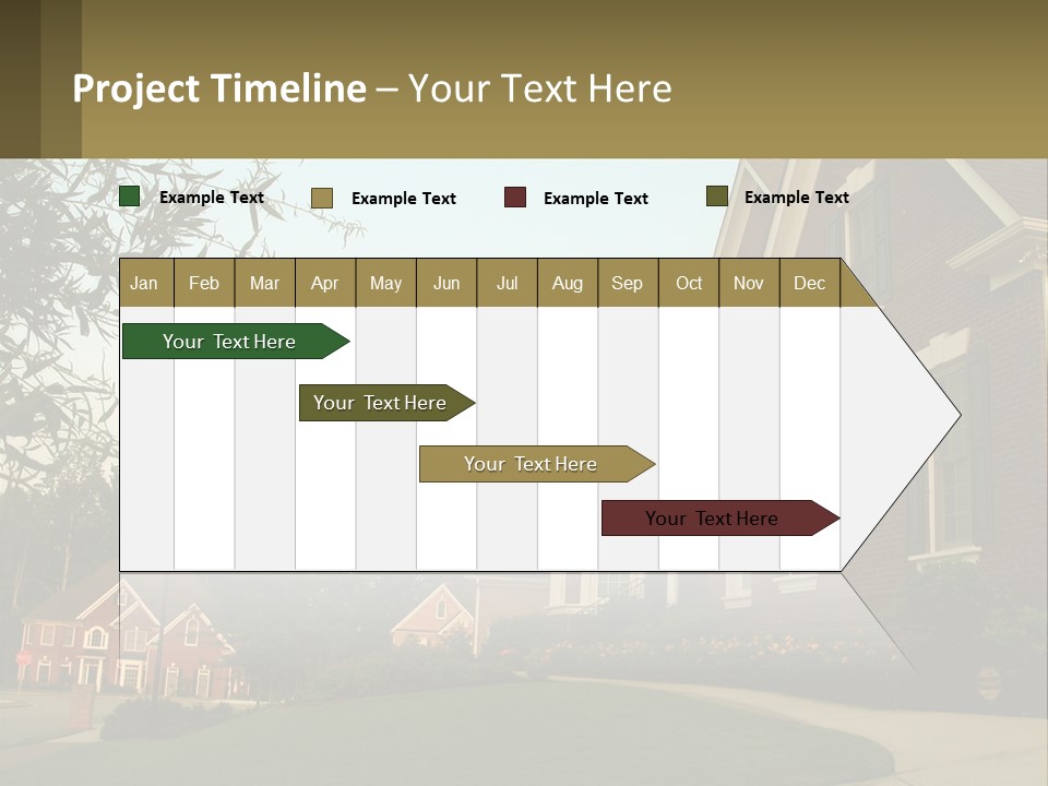 Mansion Property Residential PowerPoint Template