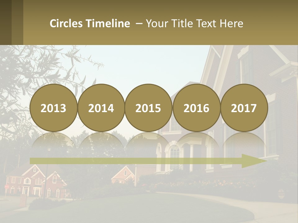 Mansion Property Residential PowerPoint Template