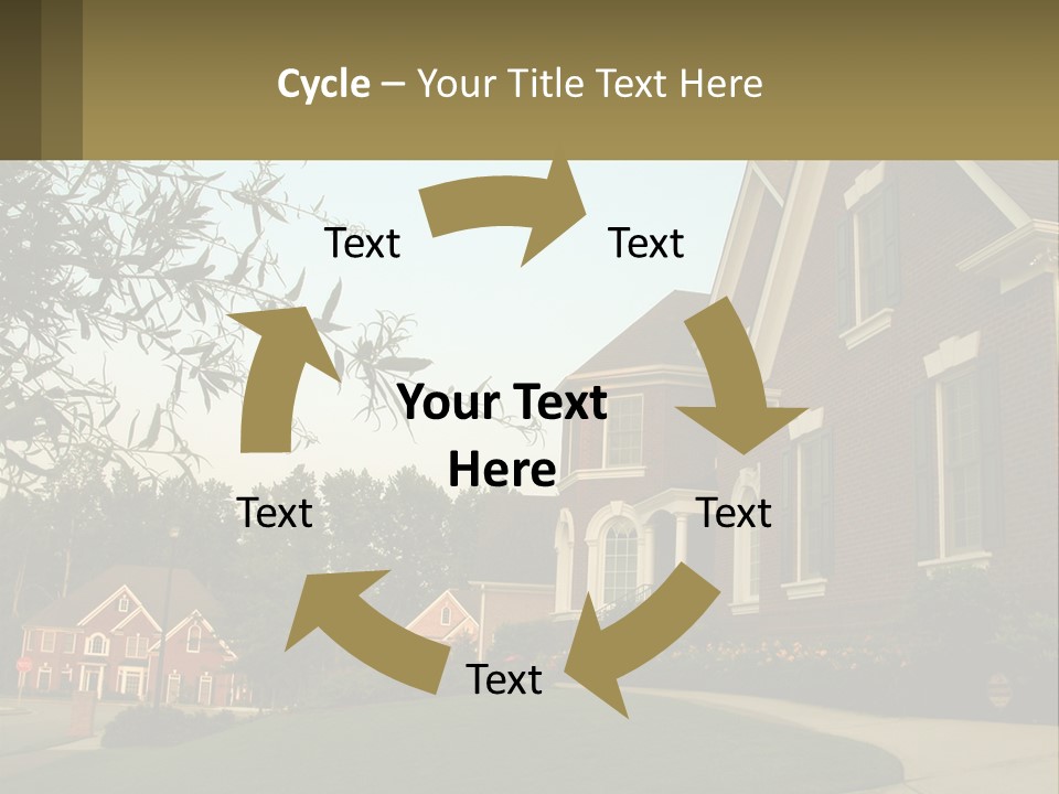 Mansion Property Residential PowerPoint Template