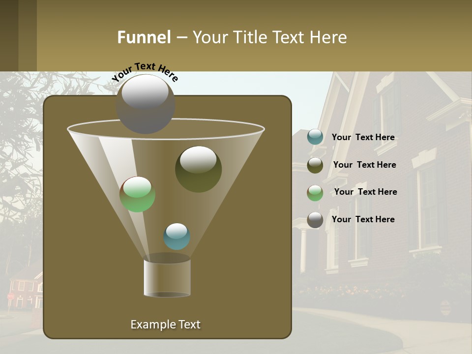 Mansion Property Residential PowerPoint Template