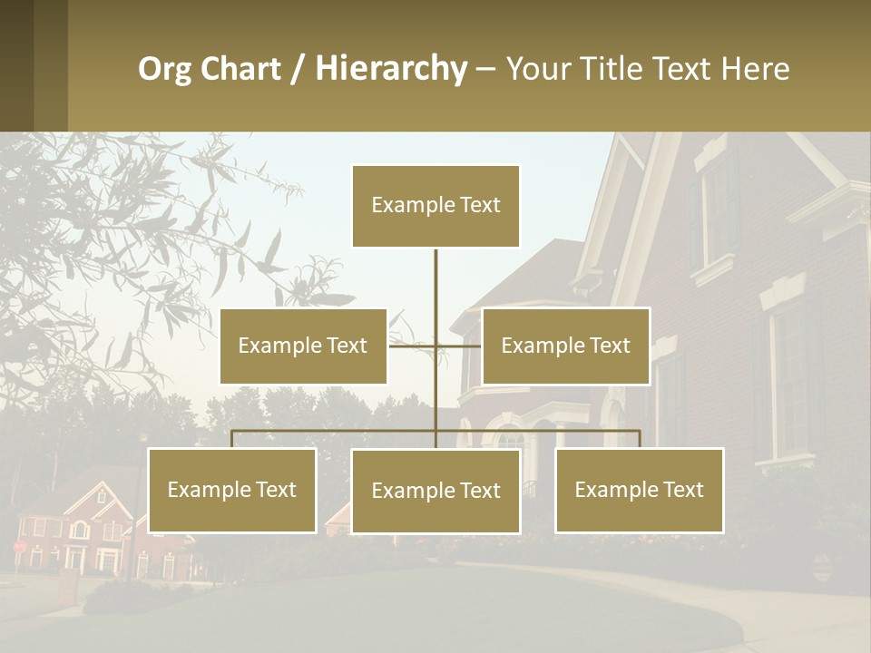 Mansion Property Residential PowerPoint Template