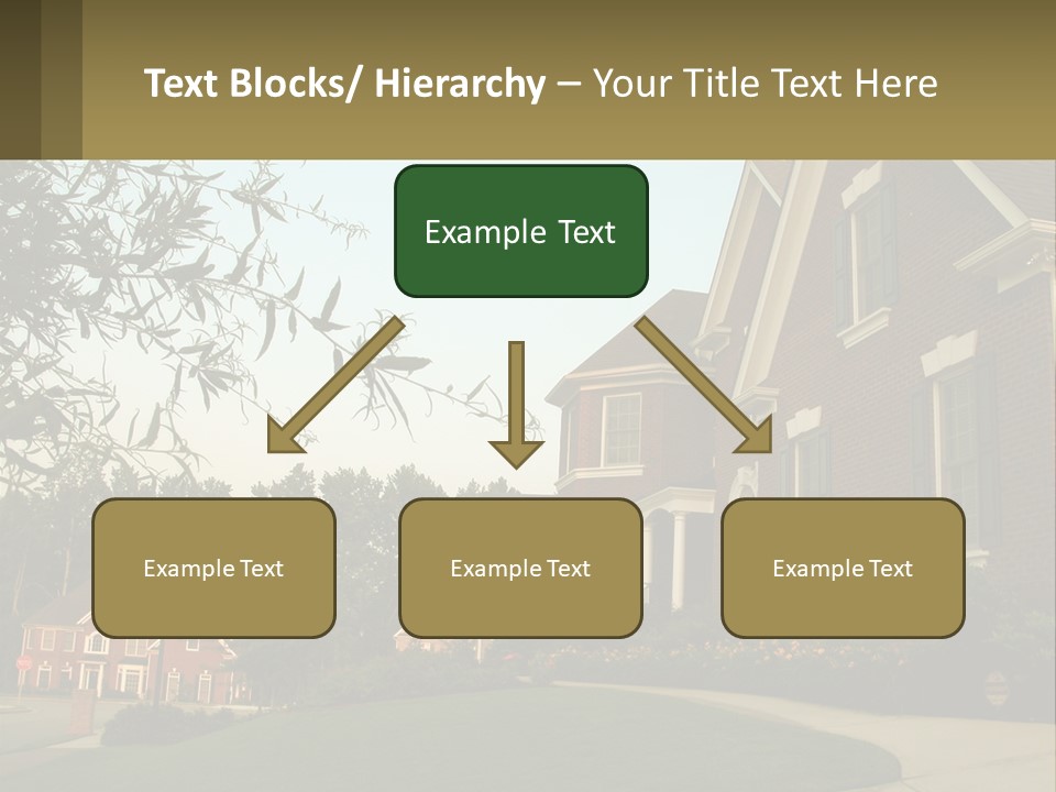 Mansion Property Residential PowerPoint Template