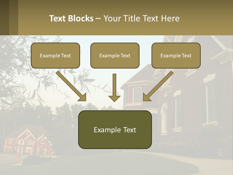 Mansion Property Residential PowerPoint Template