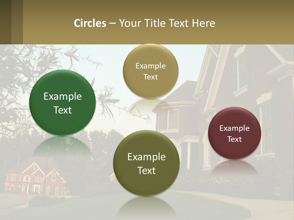 Mansion Property Residential PowerPoint Template