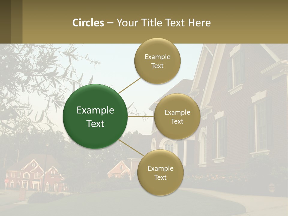 Mansion Property Residential PowerPoint Template