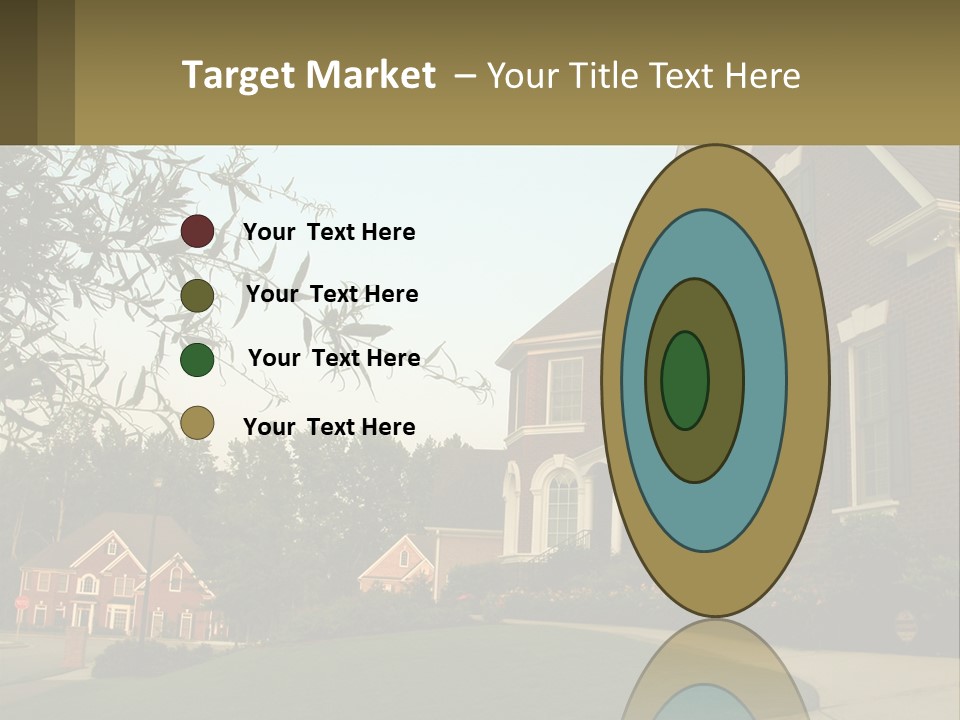 Mansion Property Residential PowerPoint Template