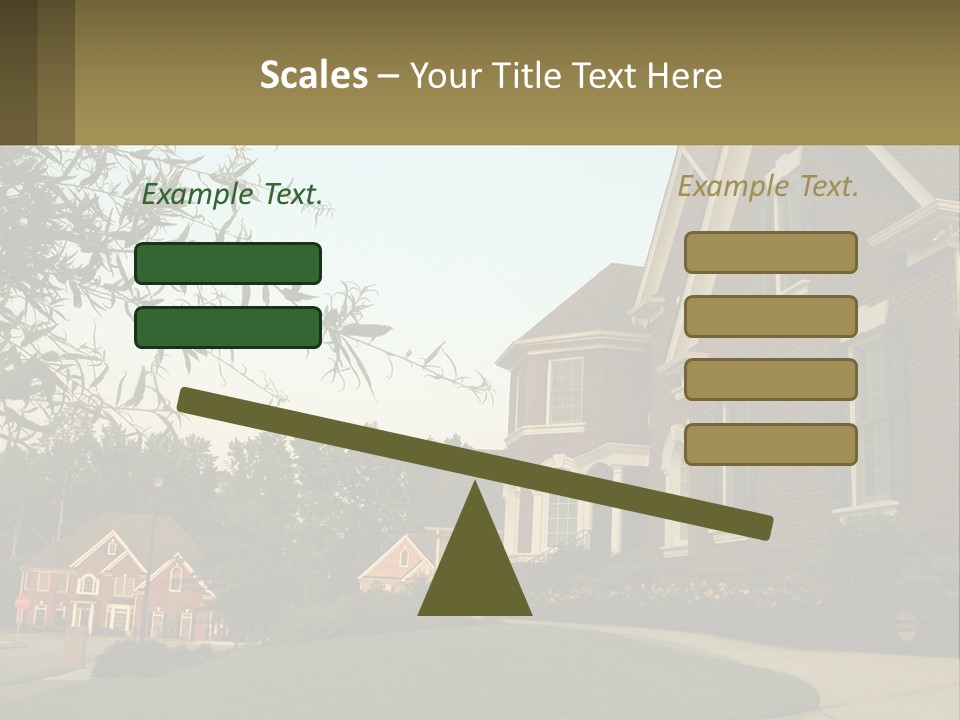 Mansion Property Residential PowerPoint Template