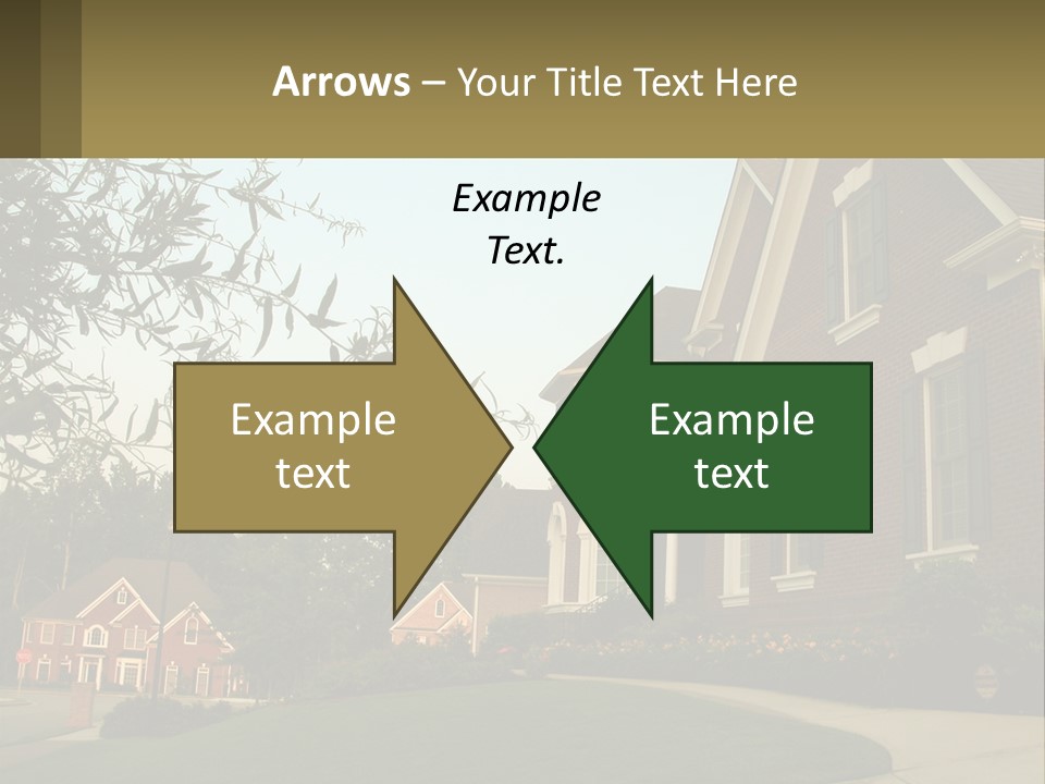 Mansion Property Residential PowerPoint Template