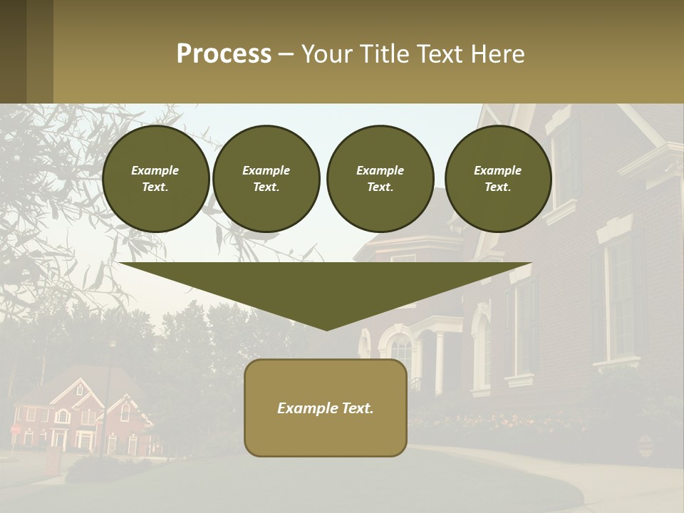 Mansion Property Residential PowerPoint Template