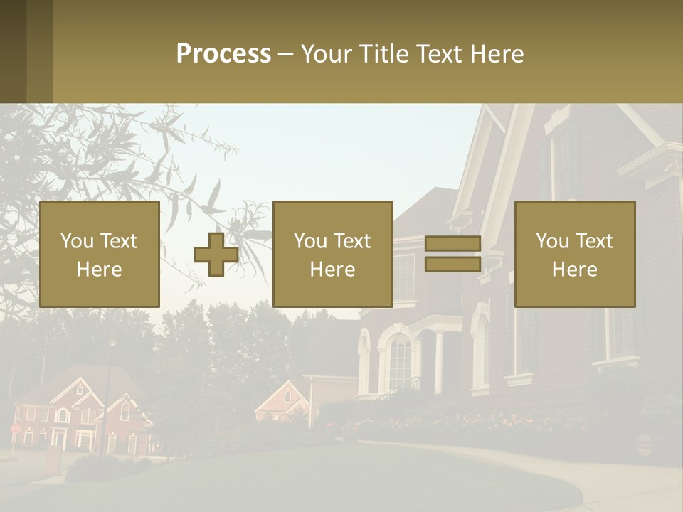 Mansion Property Residential PowerPoint Template