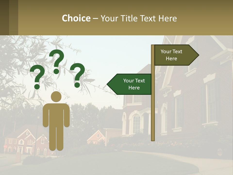 Mansion Property Residential PowerPoint Template