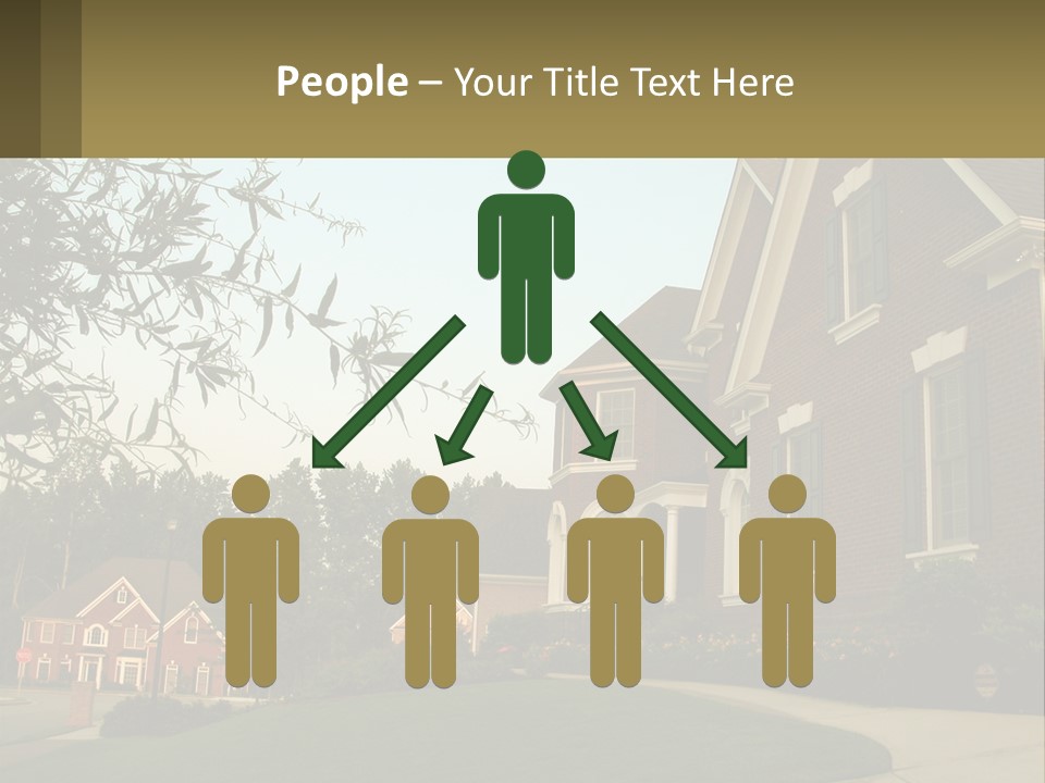 Mansion Property Residential PowerPoint Template