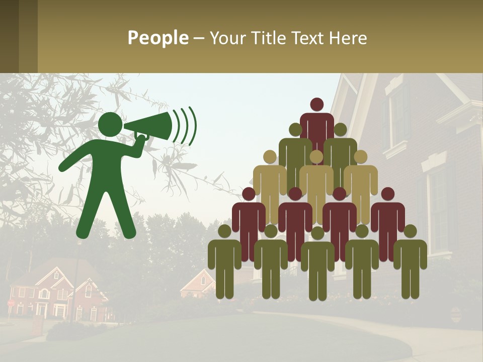 Mansion Property Residential PowerPoint Template