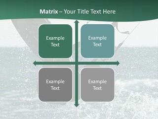 Windsurfer Surf Mediterranean PowerPoint Template