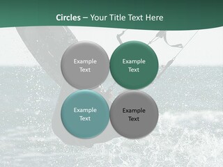 Windsurfer Surf Mediterranean PowerPoint Template